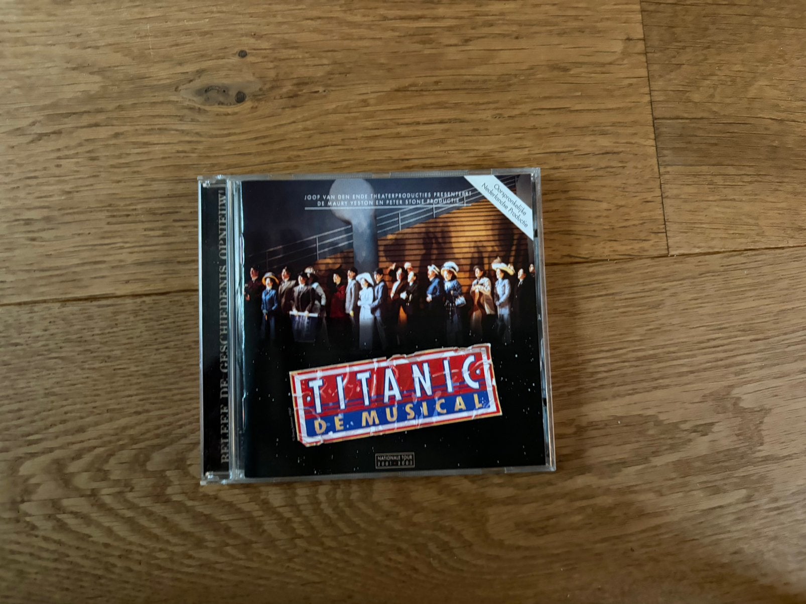 Titanic Nederlandse musical cd theater cast album, Cd's en Dvd's, Ophalen of Verzenden, Zo goed als nieuw