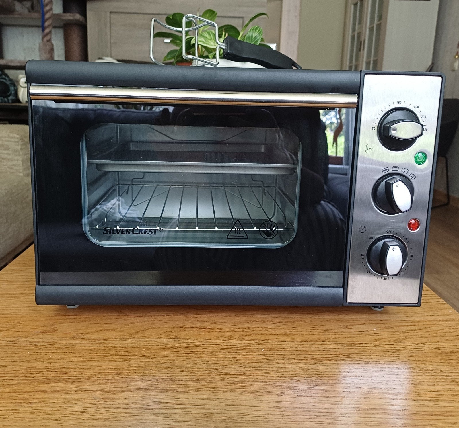 SilverCrest Mini Oven met Grillrooster en Bakplaat - ZGAN, Ophalen, Minder dan 45 cm, Minder dan 45 cm, Silvercrest