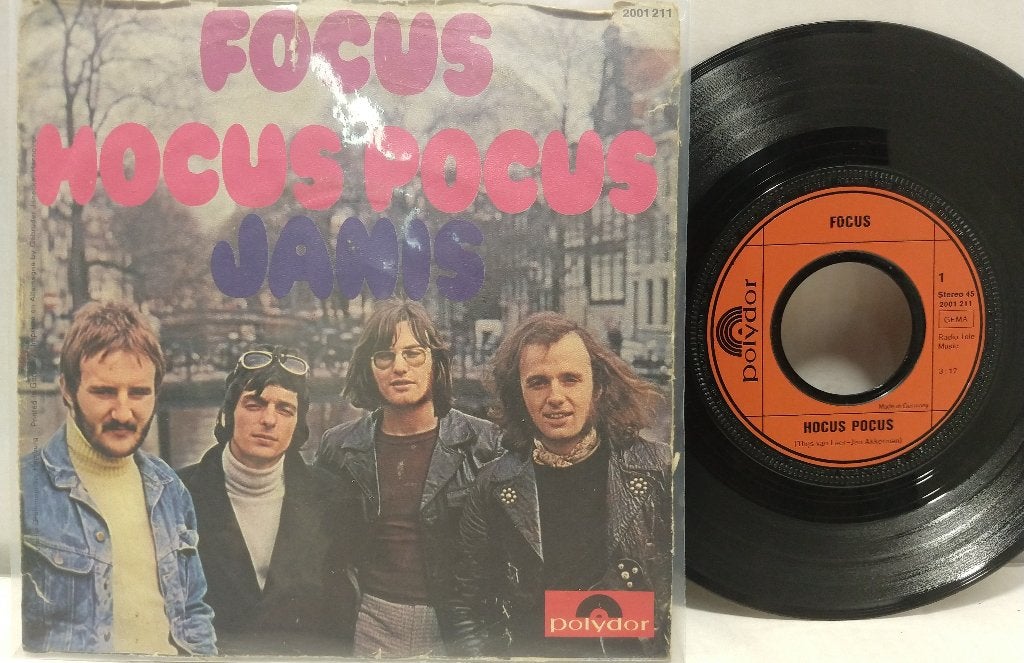 Focus  – Hocus Pocus / Janis, Ophalen of Verzenden, Gebruikt, 7 inch, Pop