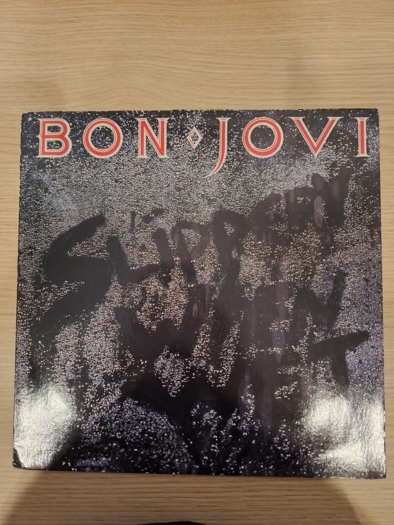 Bon Jovi - Slippery When Wet (1986 Nederlandse Persing), Cd's en Dvd's, Vinyl | Rock, Ophalen of Verzenden