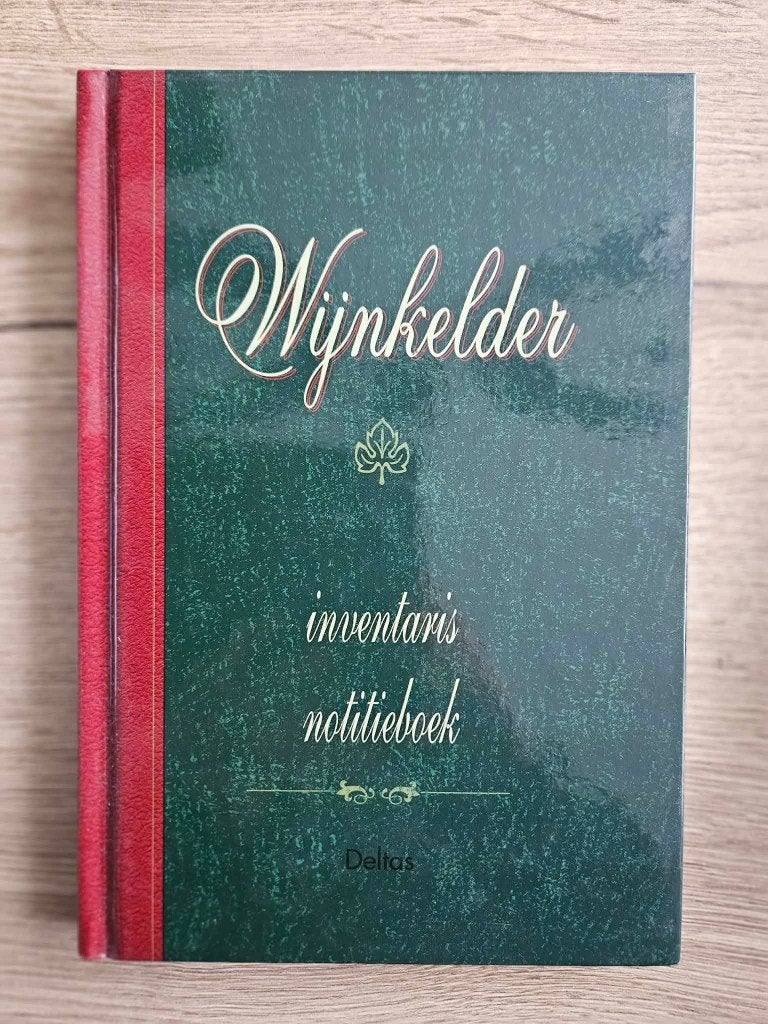 Wijnkelder inventaris notitieboek, Ophalen of Verzenden, Zo goed als nieuw