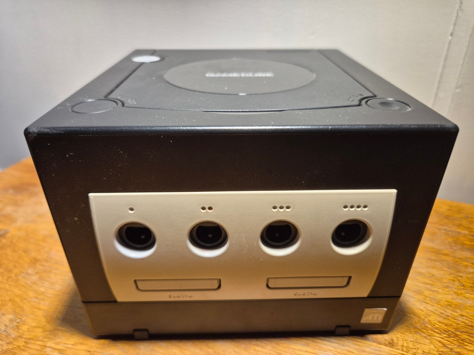 GameCube console zonder kabels, Spelcomputers en Games, Ophalen of Verzenden, Zo goed als nieuw, Zwart, Zonder controller