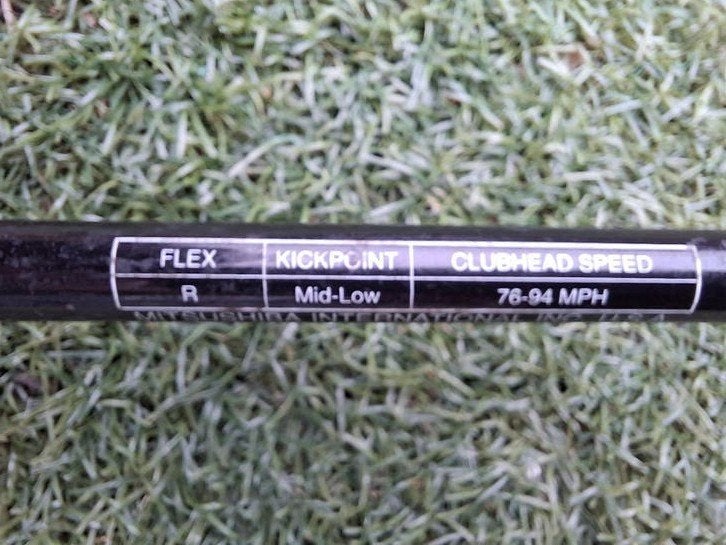 Foto 5 van Mitsushiba heren standaard R Golfset: 3 Woods en 8 IJzers (G
