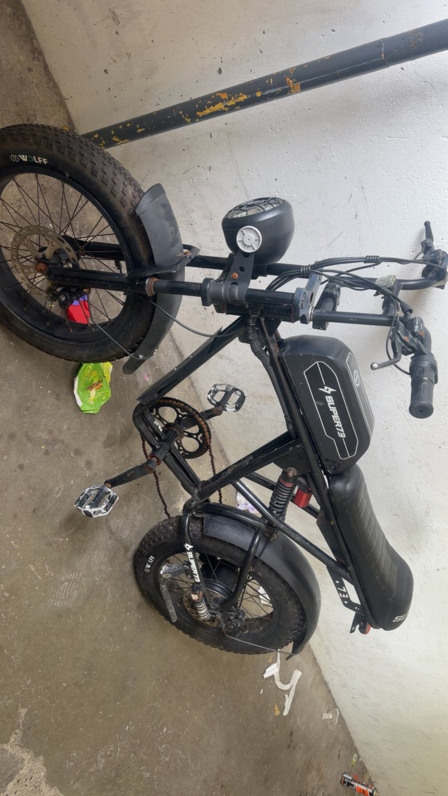 Super73 E-bike - Fatbike, Gebruikt, Minder dan 47 cm, 30 tot 50 km per accu, Ophalen