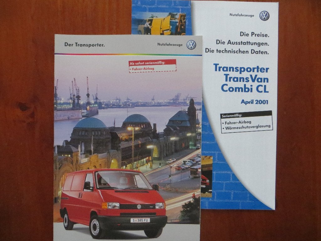 Volkswagen Transporter (nov. 2000) met bijlage, Ophalen of Verzenden, Nieuw, Volkswagen
