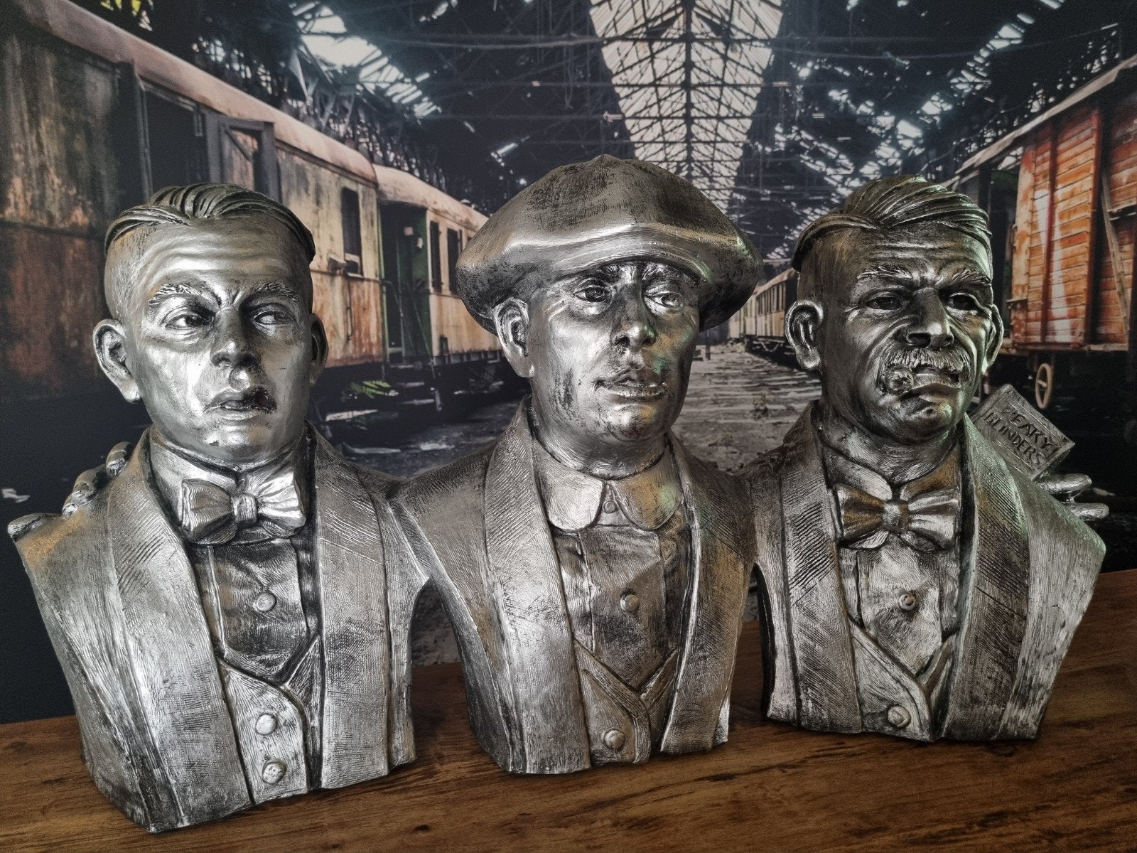 Grote Peaky Blinders Buste - Tommy, Arthur en John Shelby, Ophalen