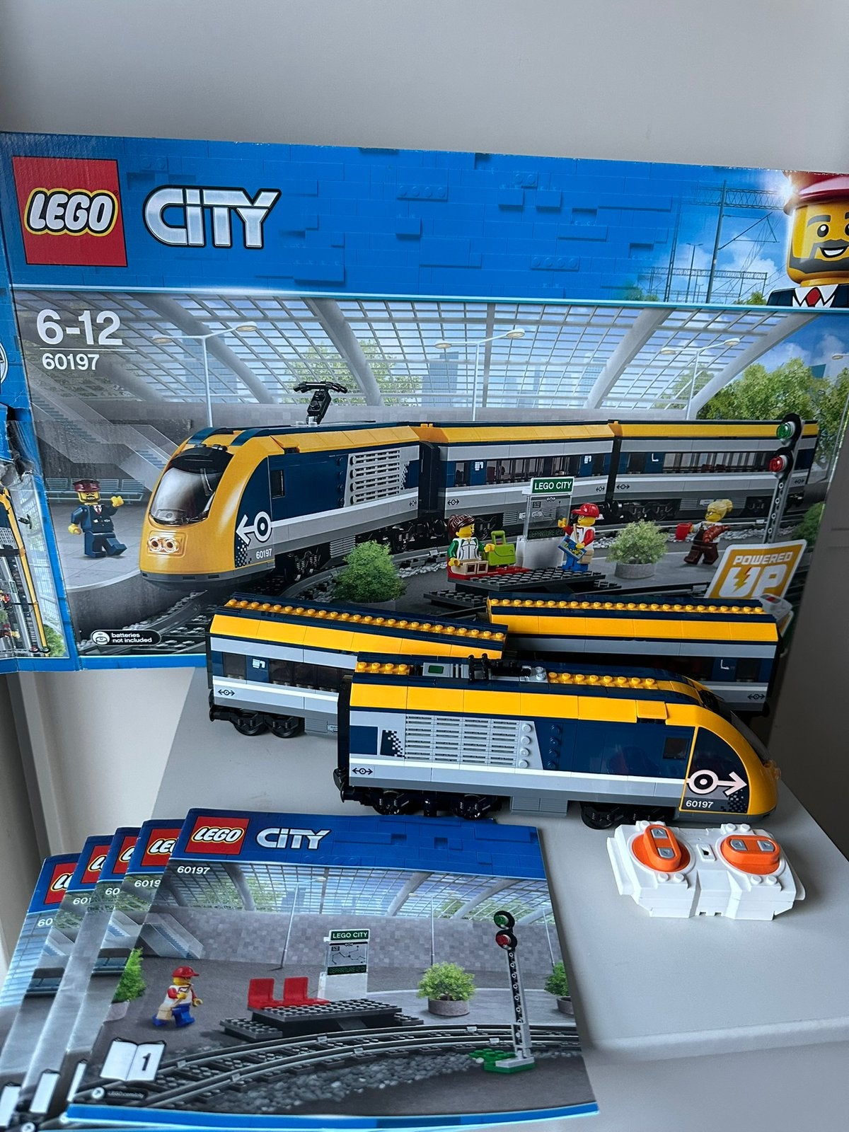 LEGO City 60197 Passenger Train – Complete + Remote, City, Lego, Ophalen of Verzenden, Zo goed als nieuw