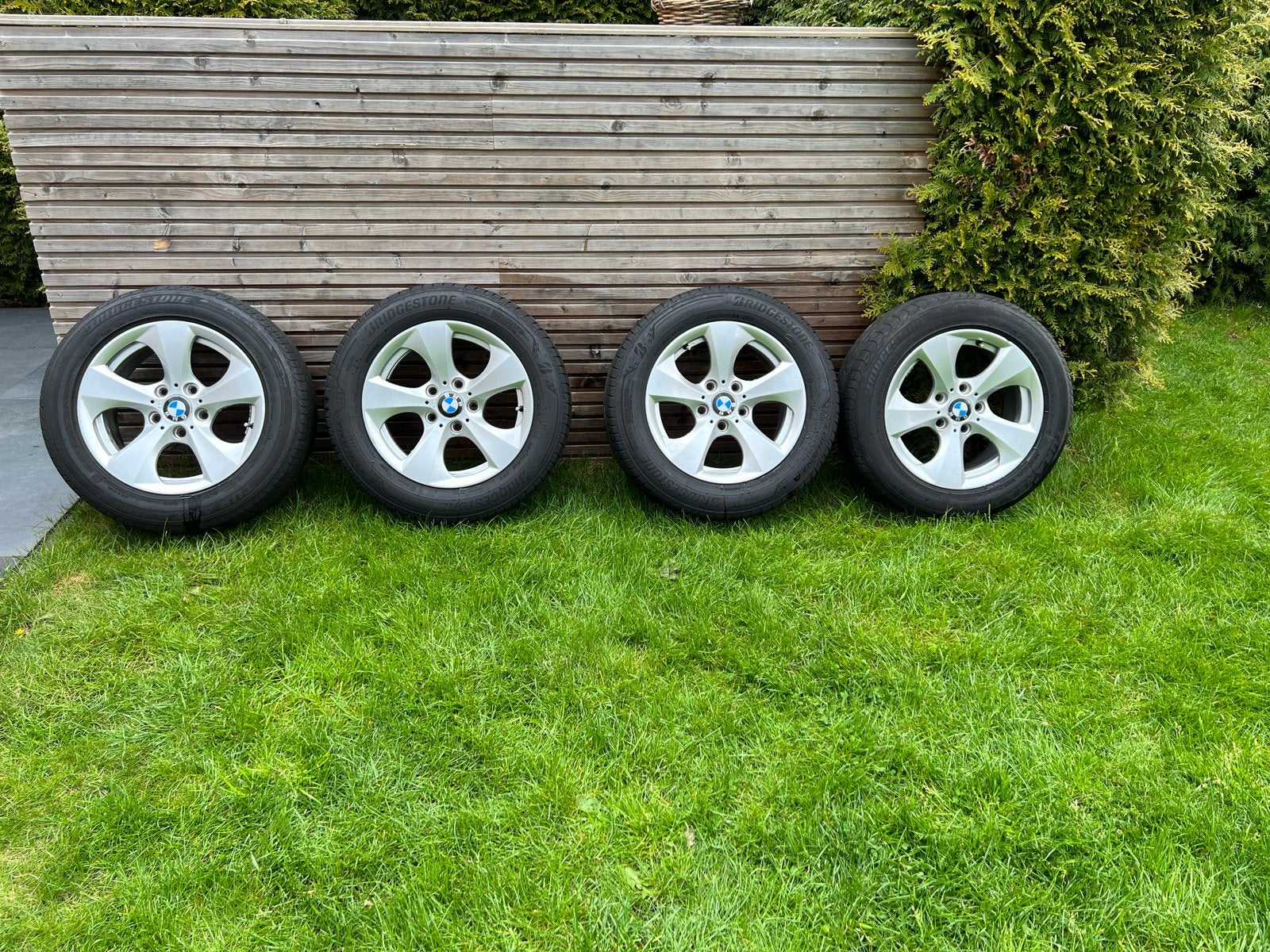 Originele BMW Styling 306 velgen met banden 205/60/R16, Ophalen, Gebruikt
