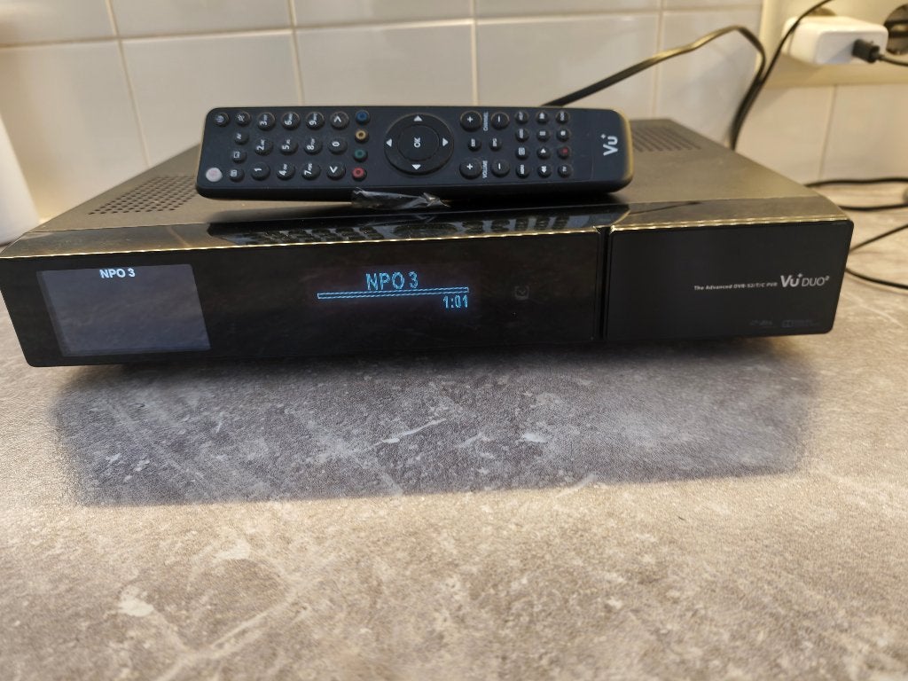 VU+ Duo2, Verzenden, Gebruikt, Decoder
