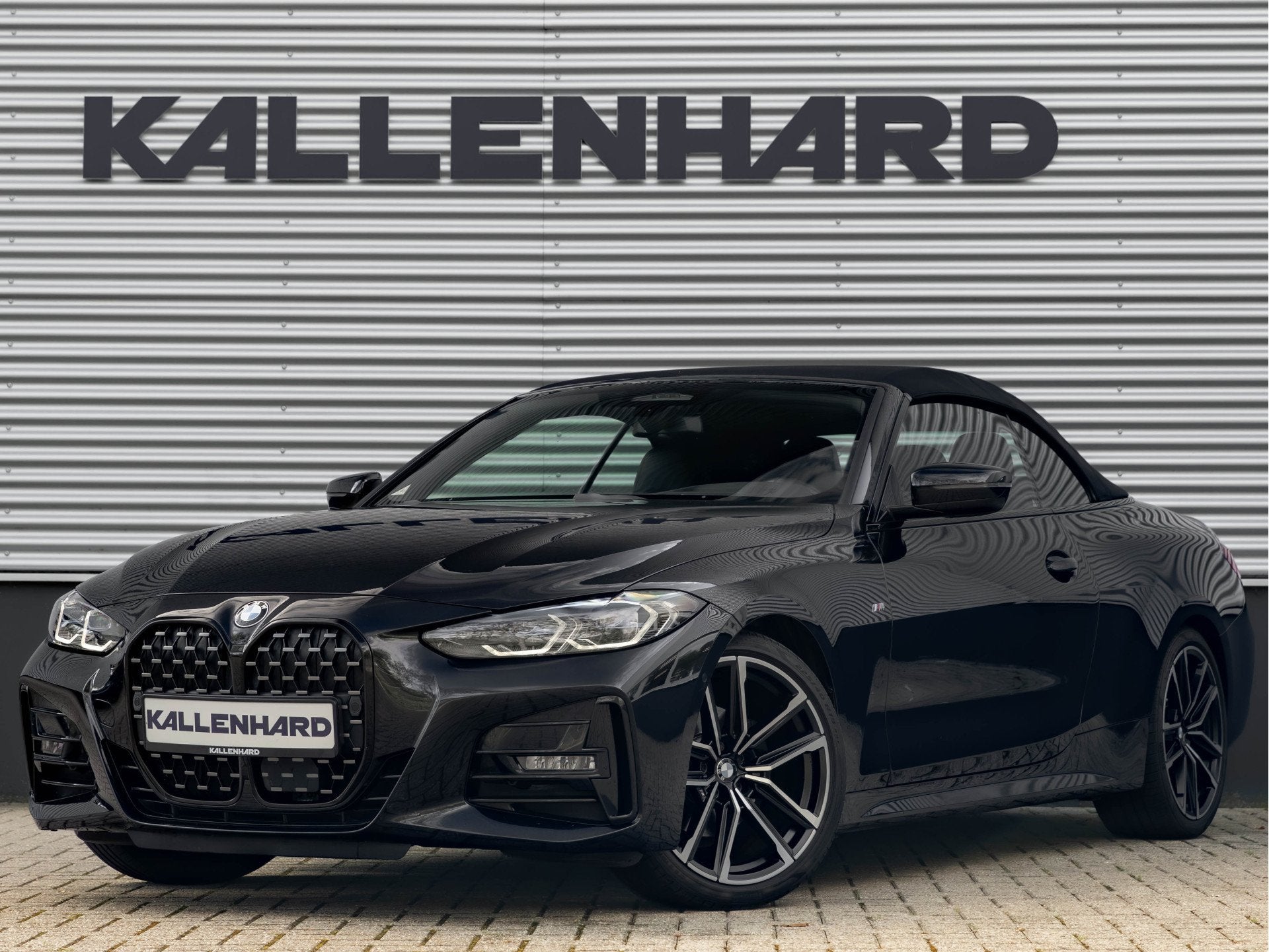 BMW 4 Serie Cabrio 420i M-Sport - Driving Ass Prof - Harman, Auto's, 4 stoelen, Zwart, Leder, Bedrijf
