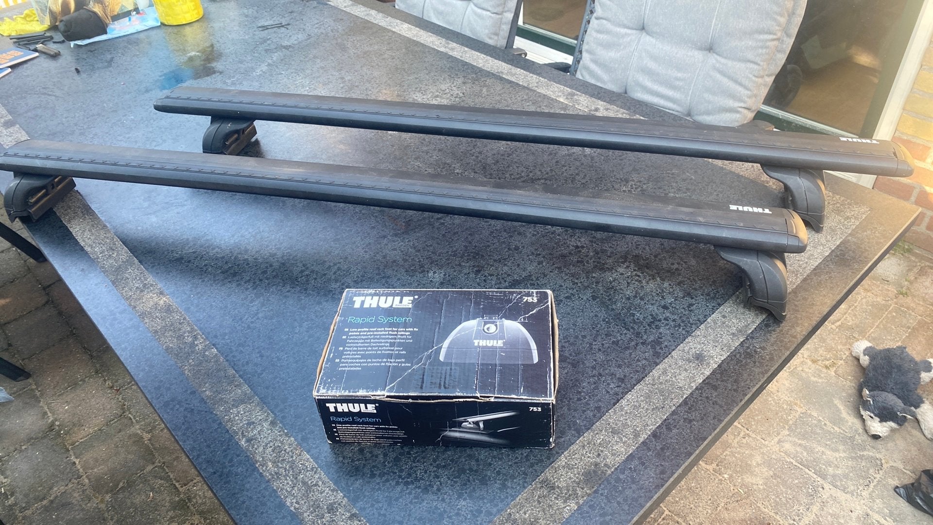 Thule dakdragers– Ford Focus (2015-2018), Auto diversen, Dakkoffers, Ophalen, Zo goed als nieuw