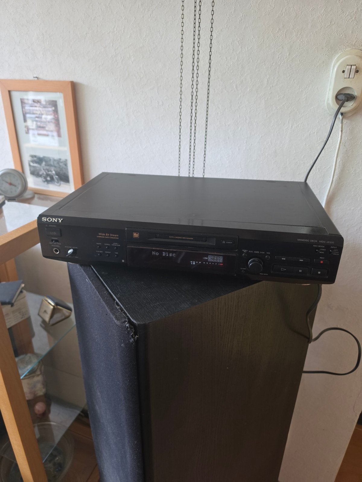 Sony je520 minidisc recorder, Ophalen of Verzenden, Minidisc-recorder