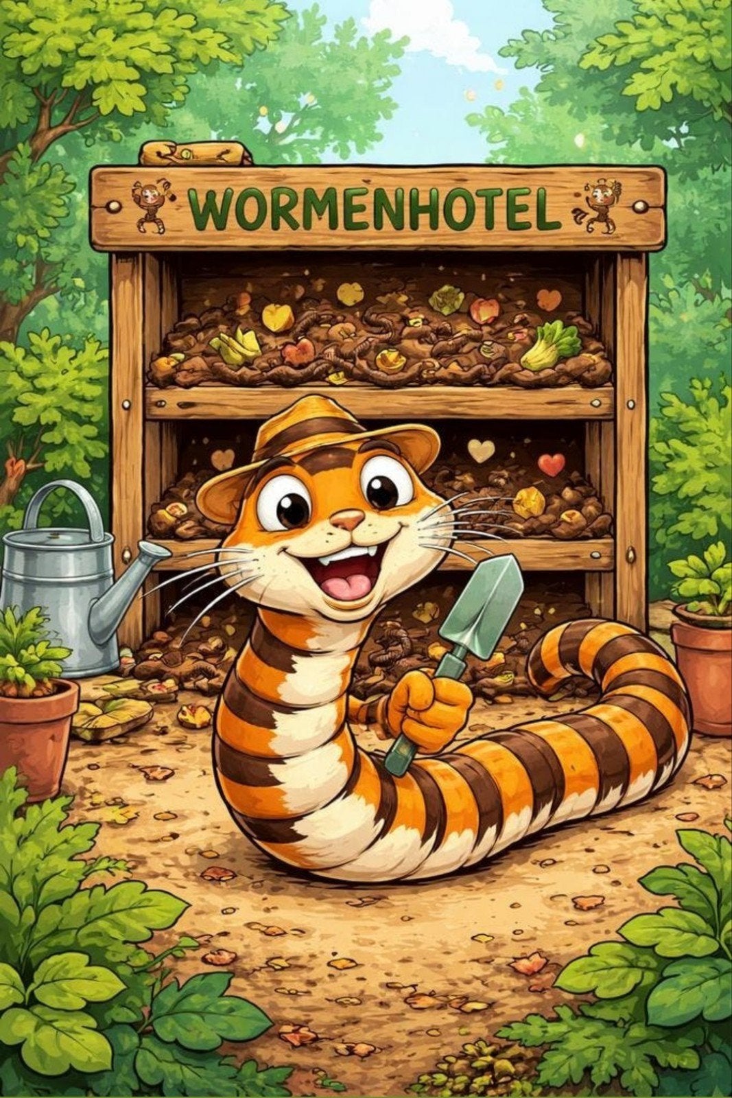 Compostwormen / Tijgerwormen voor Wormenhotel, Ophalen of Verzenden, Compostbak
