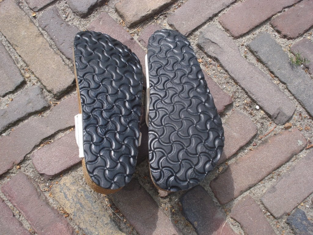 BIRKENSTOCK GIZEH WIT 38 NU GRATIS VERZENDING PER POST, Slippers, Verzenden, Wit, Nieuw