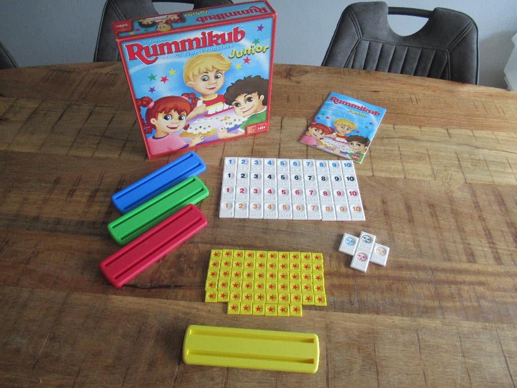 Mooi spel Rummikub Junior Bordspel - Zo Goed Als Nieuw, Ophalen of Verzenden, Zo goed als nieuw