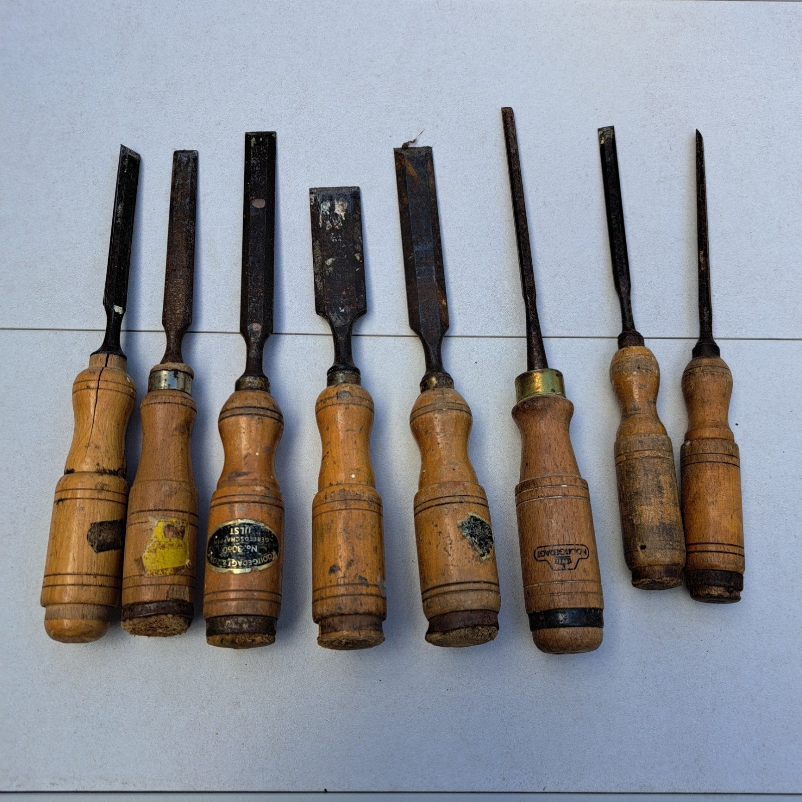 hout beitels. opruim vonst., Ophalen