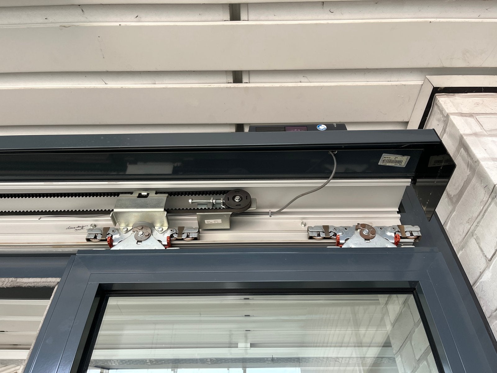 Automatisch openslaande deuren - 1.2m opening, 3m breed, Ophalen, Gebruikt, Overige typen, Schuifdeur