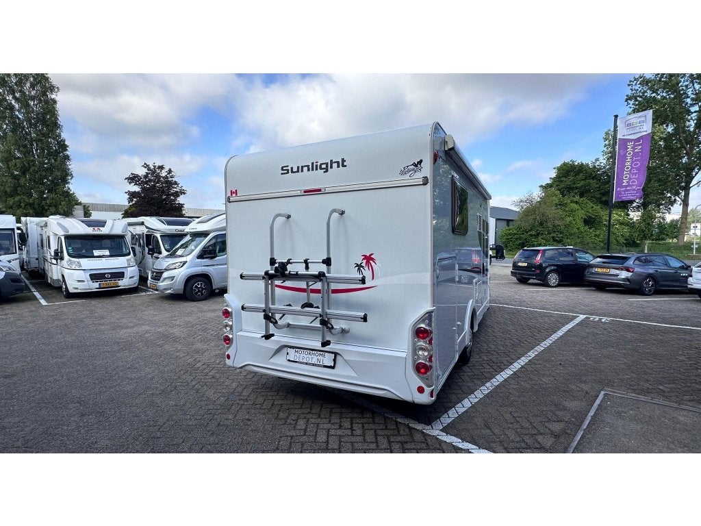 Sunlight T 68 Lengtebedden en hefbed zeer compleet, Sunlight, Ringverwarming, 7 tot 8 meter, Bedrijf