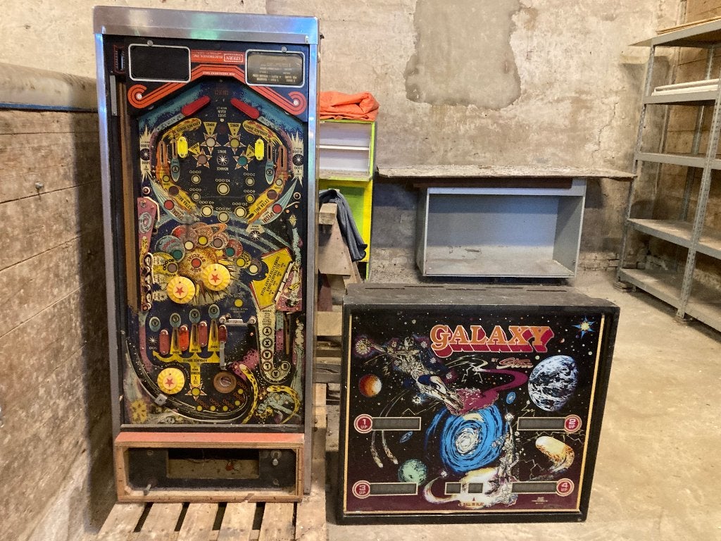 Flipperkast galaxy, Verzamelen, Ophalen, Gebruikt, Elektronisch, Stern