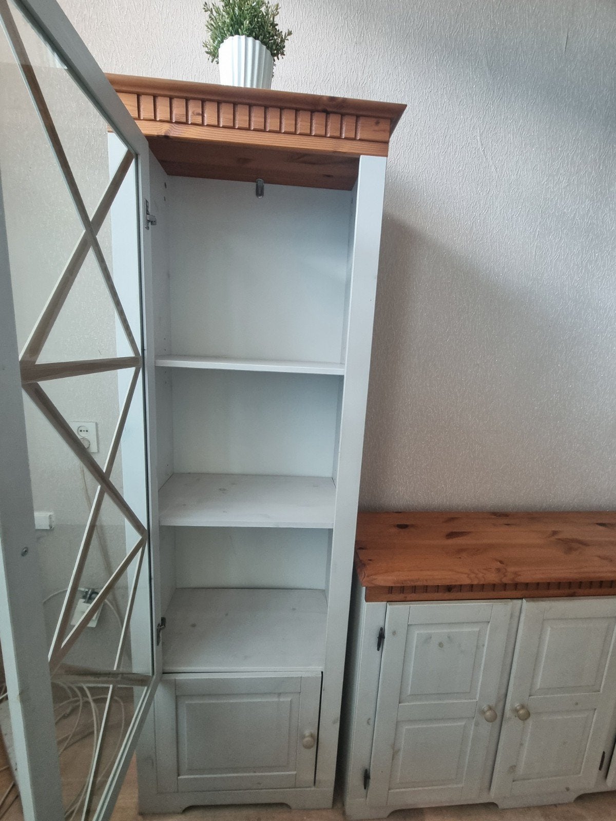 3-delige babykamer set van hout, Ophalen, Gebruikt