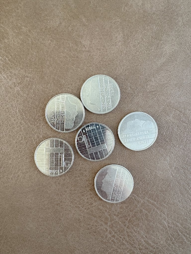 1992 - Nederlandse 1 Gulden - Beatrix - Nikkel, Verzenden, Koningin Beatrix, 1 gulden, Losse munt