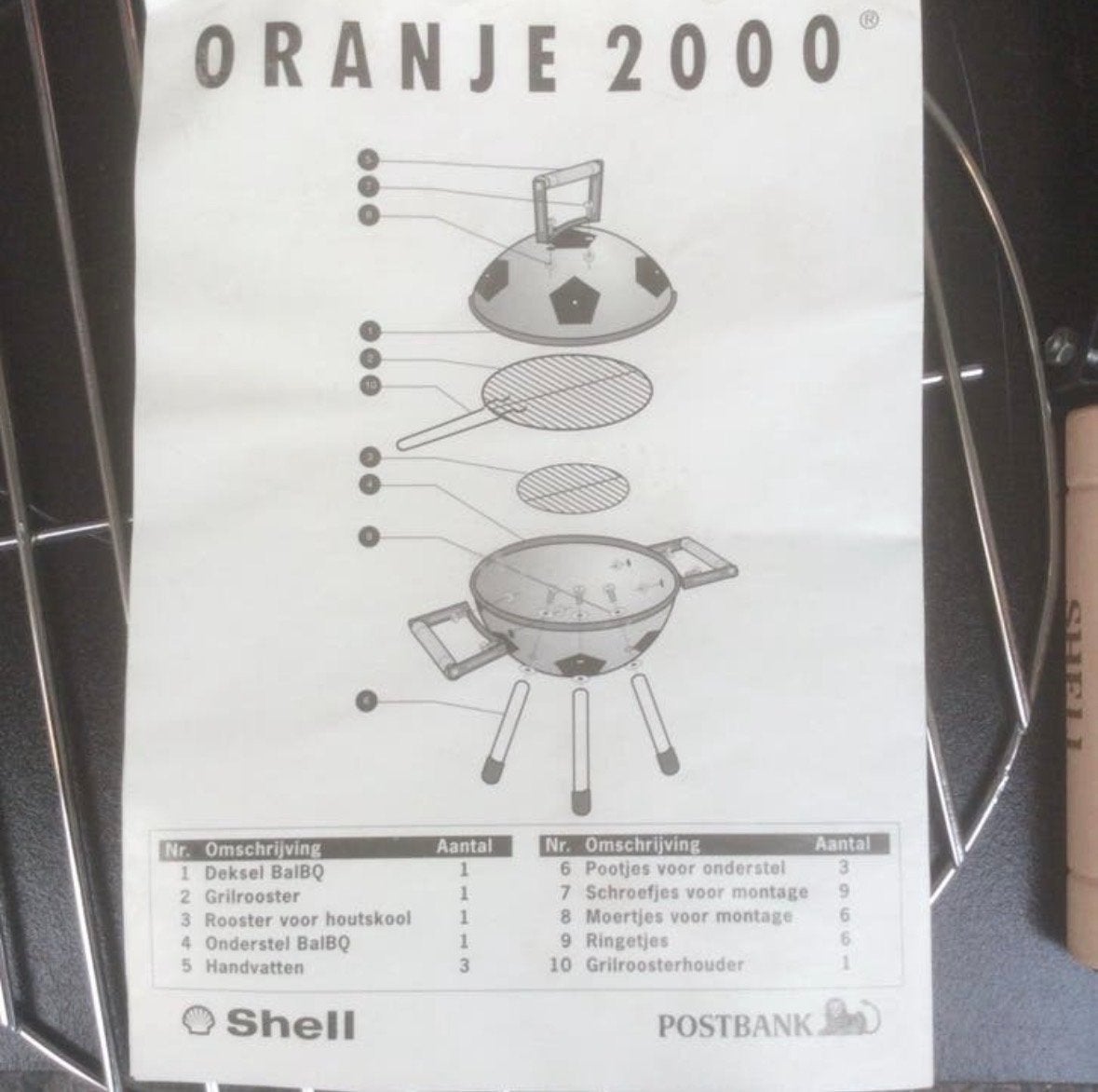 Oranje 2000 Voetbal BBQ - Nieuw in doos!, Ophalen of Verzenden, Nieuw