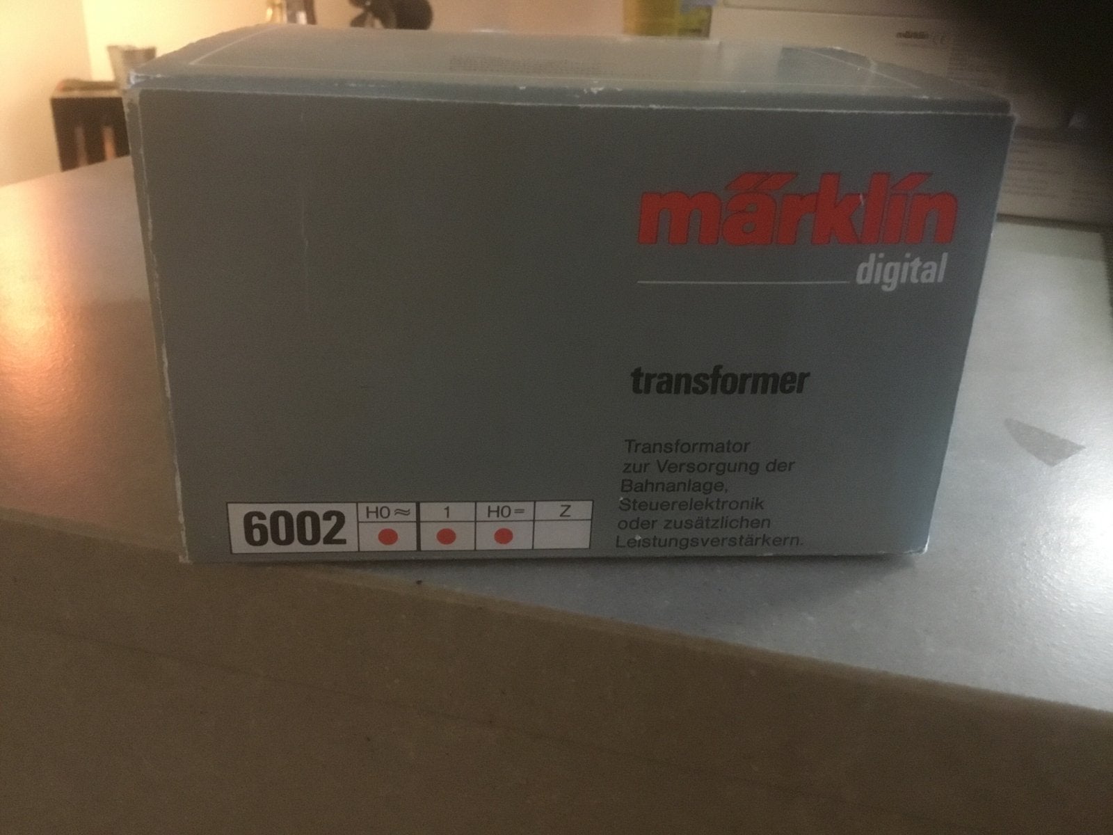 Märklin Digital Transformator 6002, Hobby en Vrije tijd, Modeltreinen | H0, Ophalen of Verzenden, Zo goed als nieuw, Märklin, Transformator of Voeding