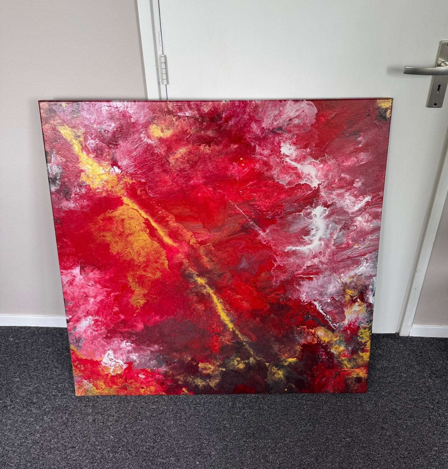 Handgemaakt Schilderij 100x100 cm, Ophalen