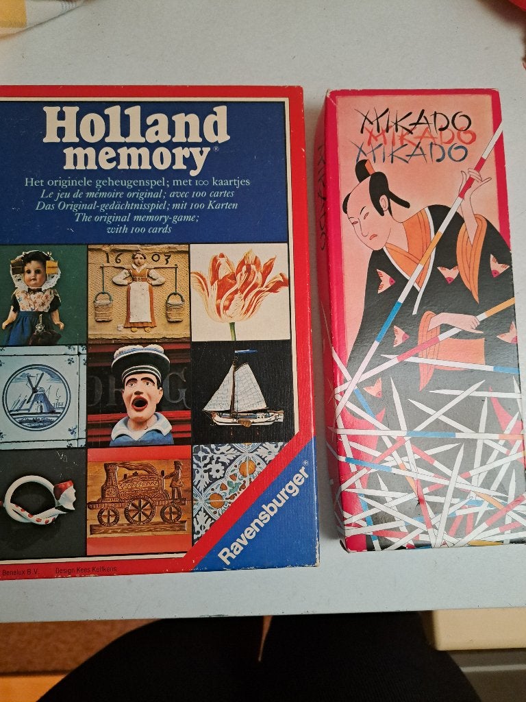 memory, mikado, Ophalen of Verzenden