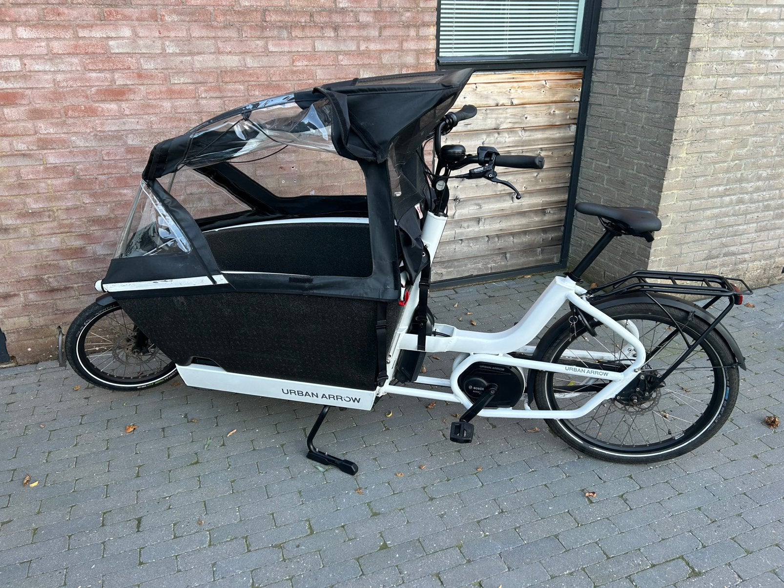 Urban Arrow elektrische bakfiets, Fietsen en Brommers, Ophalen, Gebruikt