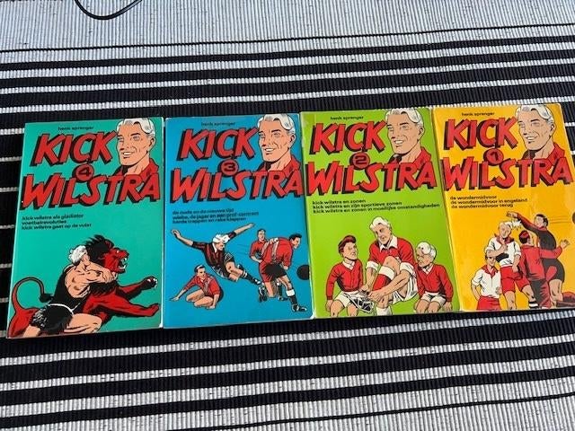 Kick Wilstra, Boeken, Stripboeken, Gelezen, Complete serie of reeks, Ophalen