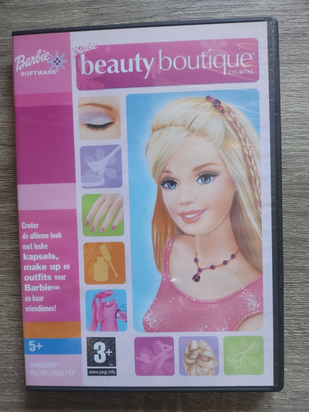 Barbie Beauty Boutique CD-ROM PC Game, Gebruikt, Overige genres, 1 speler, Ophalen of Verzenden