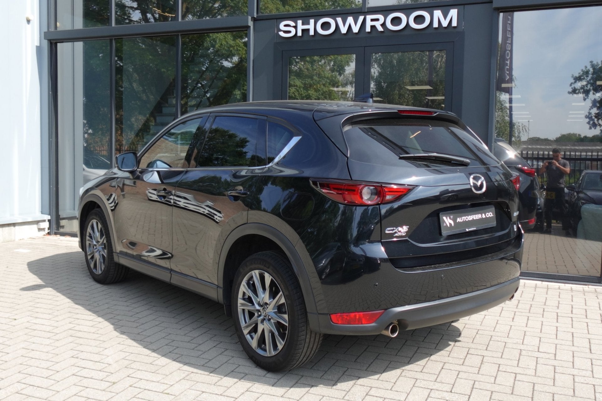 Mazda CX-5 2.5 SkyActiv-G 194 GT-M 4WD BOSE HUD 360 VOL, 195 pk, Zwart, 4 cilinders, Zwart