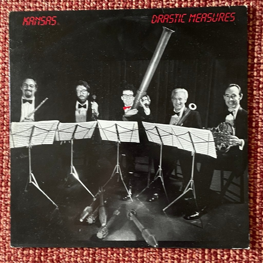 Kansas – Drastic Measures, Cd's en Dvd's, Vinyl | Rock, LP, Gebruikt, Ophalen of Verzenden, 12 inch
