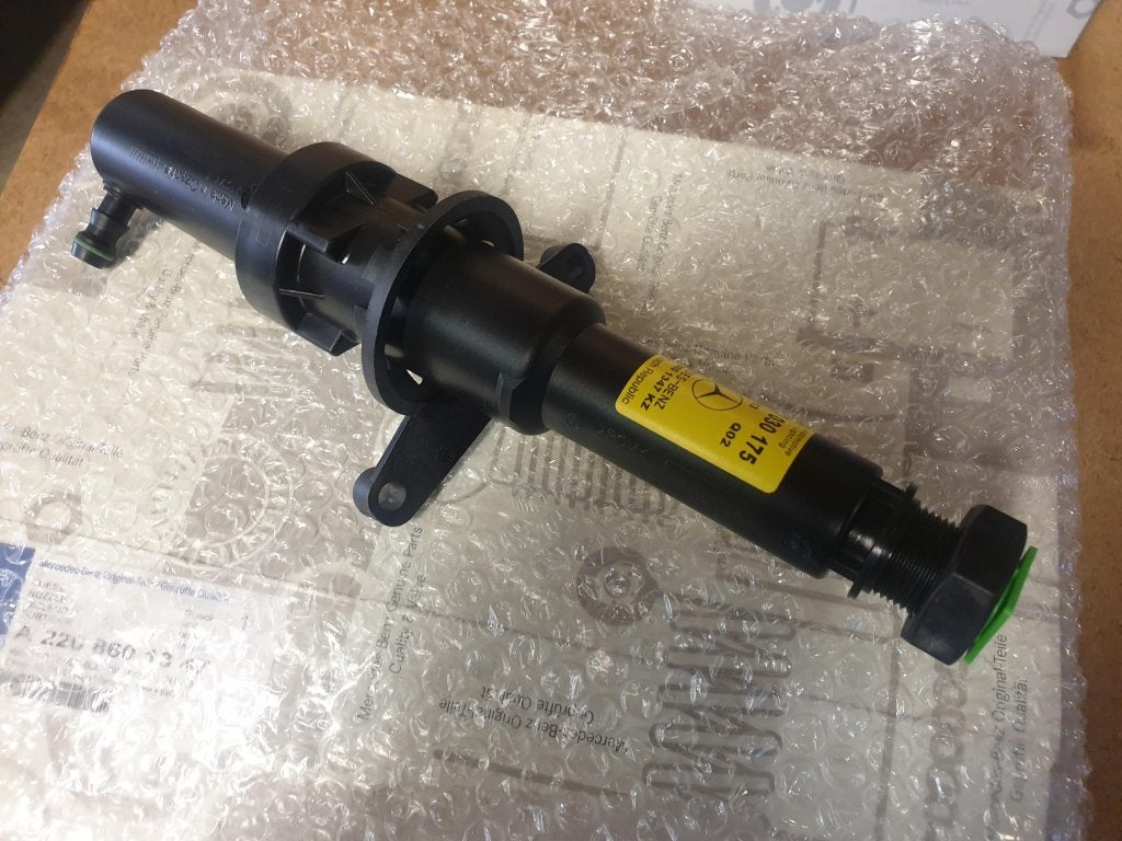 Originele nieuwe koplamp sproeier W220 S-Klasse A2208601347, Niet ingevuld, Mercedes-Benz, Niet ingevuld, Nieuw