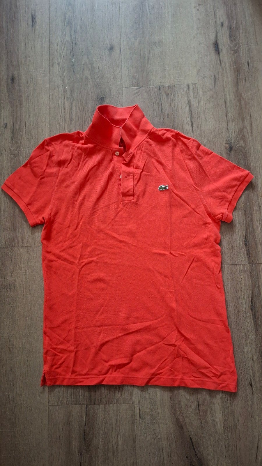 Oranje Lacoste Polo Maat L, Kleding | Heren, Ophalen, Nieuw, Maat 52/54 (L), Oranje