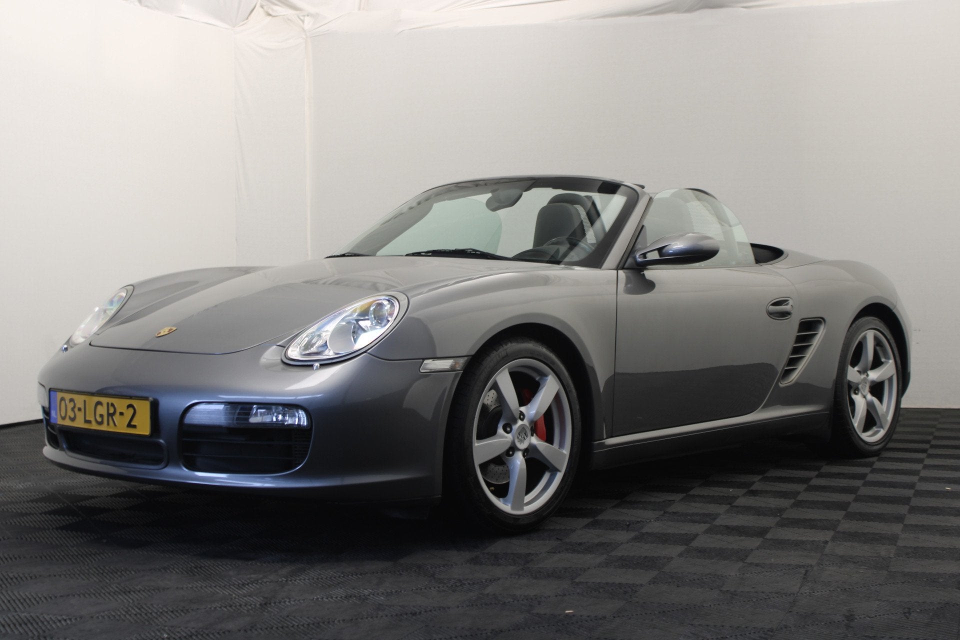 Porsche Boxster S 3.4 (bj 2008), Auto's, Porsche, 1330 kg, Achterwielaandrijving, Gebruikt, Zwart