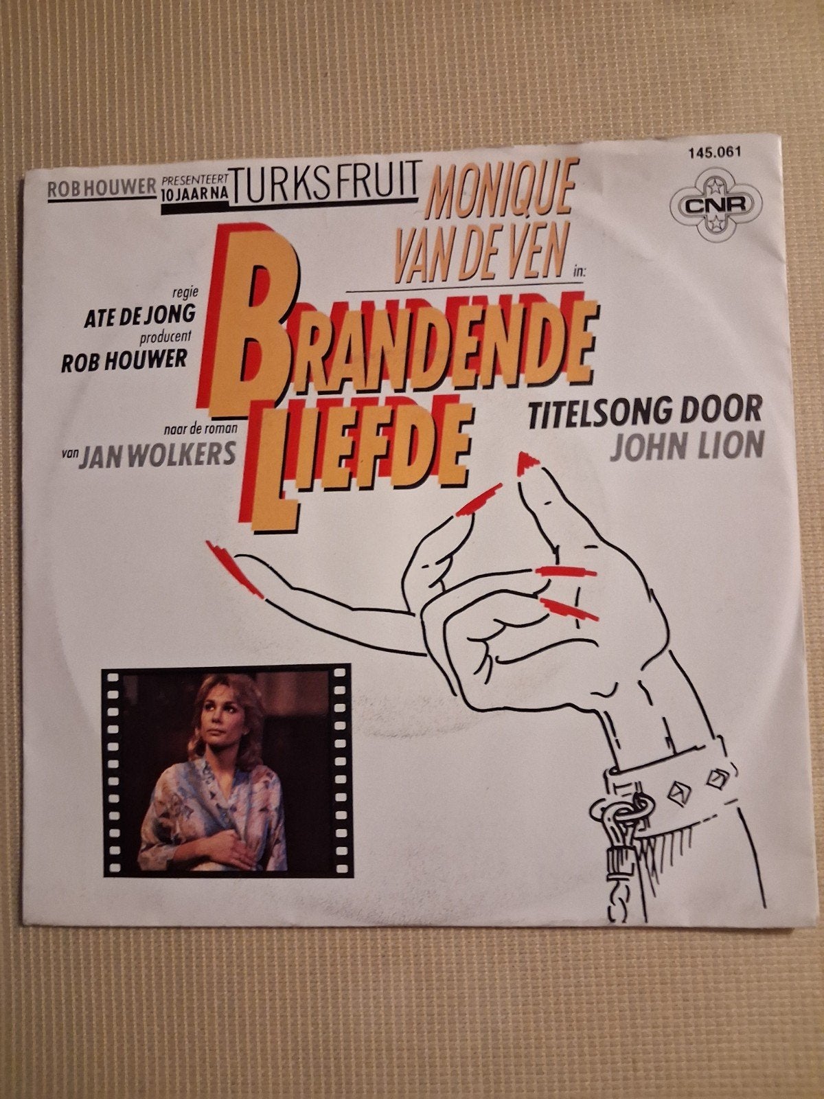 TITELSONG BRANDENDE LIEFDE, Cd's en Dvd's, Ophalen of Verzenden, Gebruikt, Overige formaten, Levenslied of Smartlap
