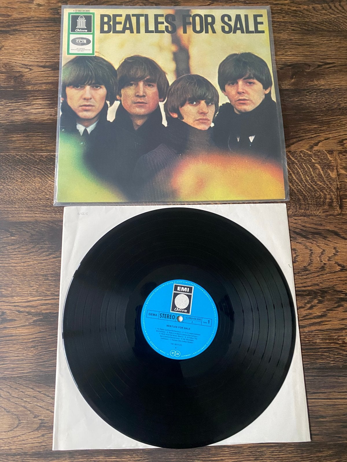 LP The Beatles - Beatles For Sale LP (Odeon, 1972), Beschermende buitenhoes, Ophalen, Gebruikt, 12 inch
