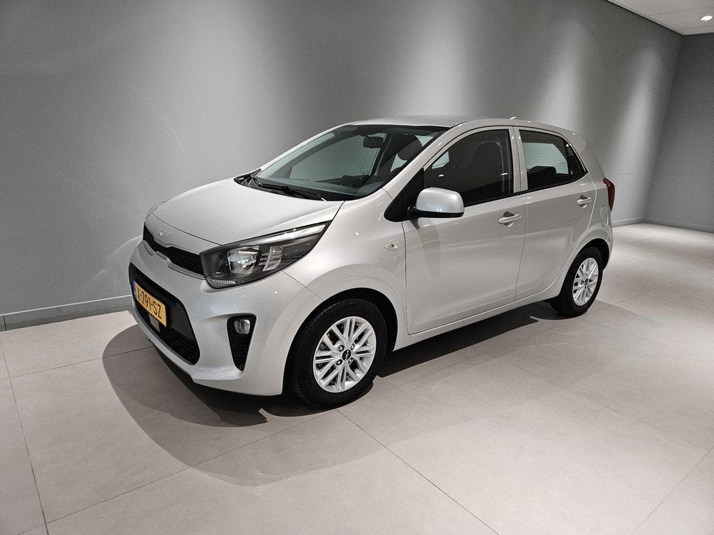 KIA Picanto 1.0 DPi 67pk 4-zits DynamicLine Airco/ Cruise/ L, Auto's, Kia, 12 maanden, Stof, Gebruikt, 4 stoelen