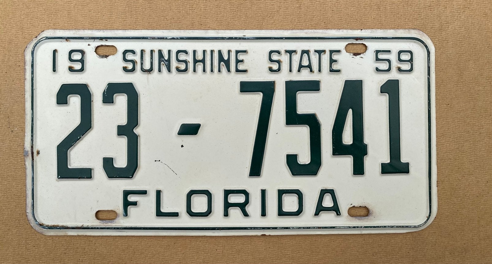 Kentekenplaat USA Florida, Verzamelen, Ophalen of Verzenden, Gebruikt, Auto's
