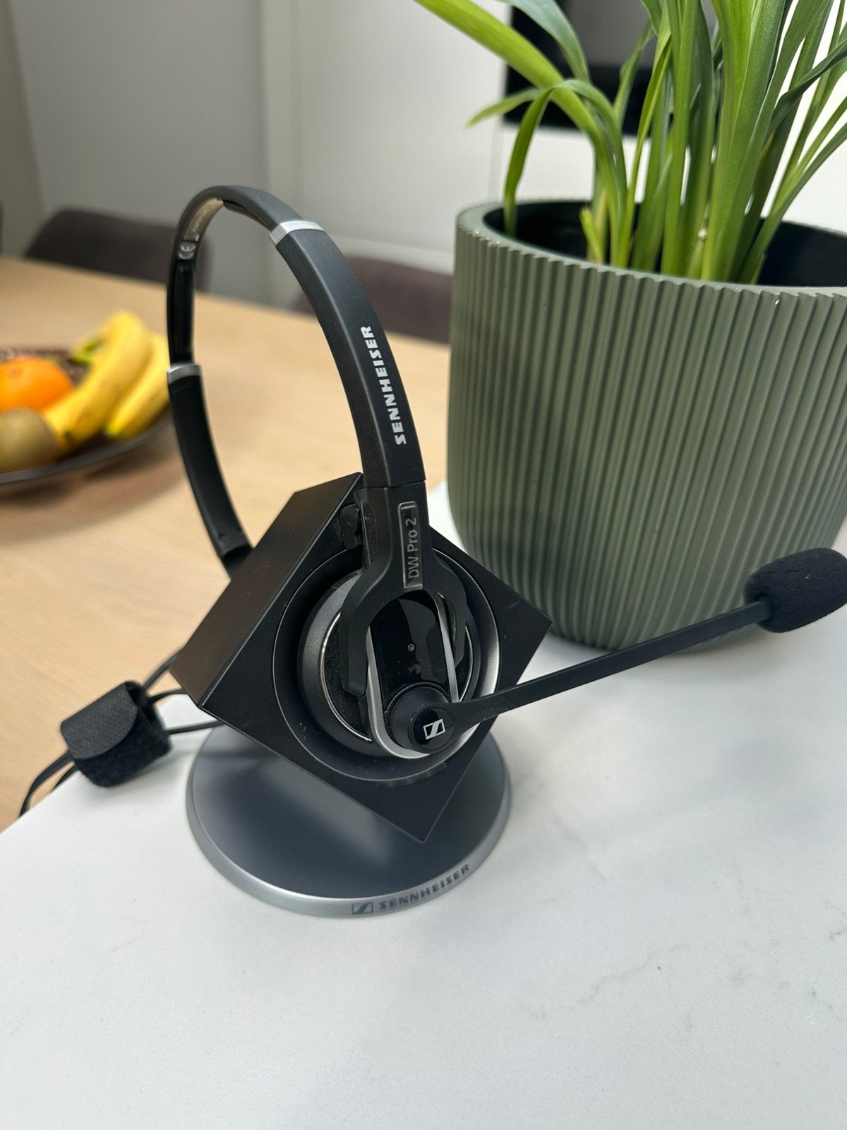 Sennheiser headset DW Pro 2 draadloos, Computers en Software, Ophalen, Zo goed als nieuw