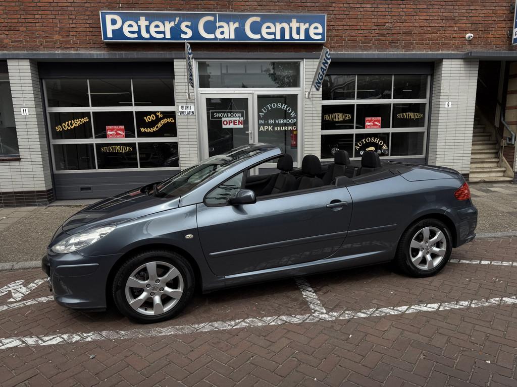 Peugeot 307 CC 2.0-16V (bj 2006, automaat), Auto's, Stof, Gebruikt, 4 cilinders, Cabriolet