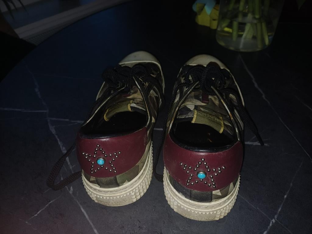 Valentino Sneakers met Sterdetail, Kleding | Dames, Schoenen, Ophalen of Verzenden, Gedragen, Groen, Sneakers of Gympen