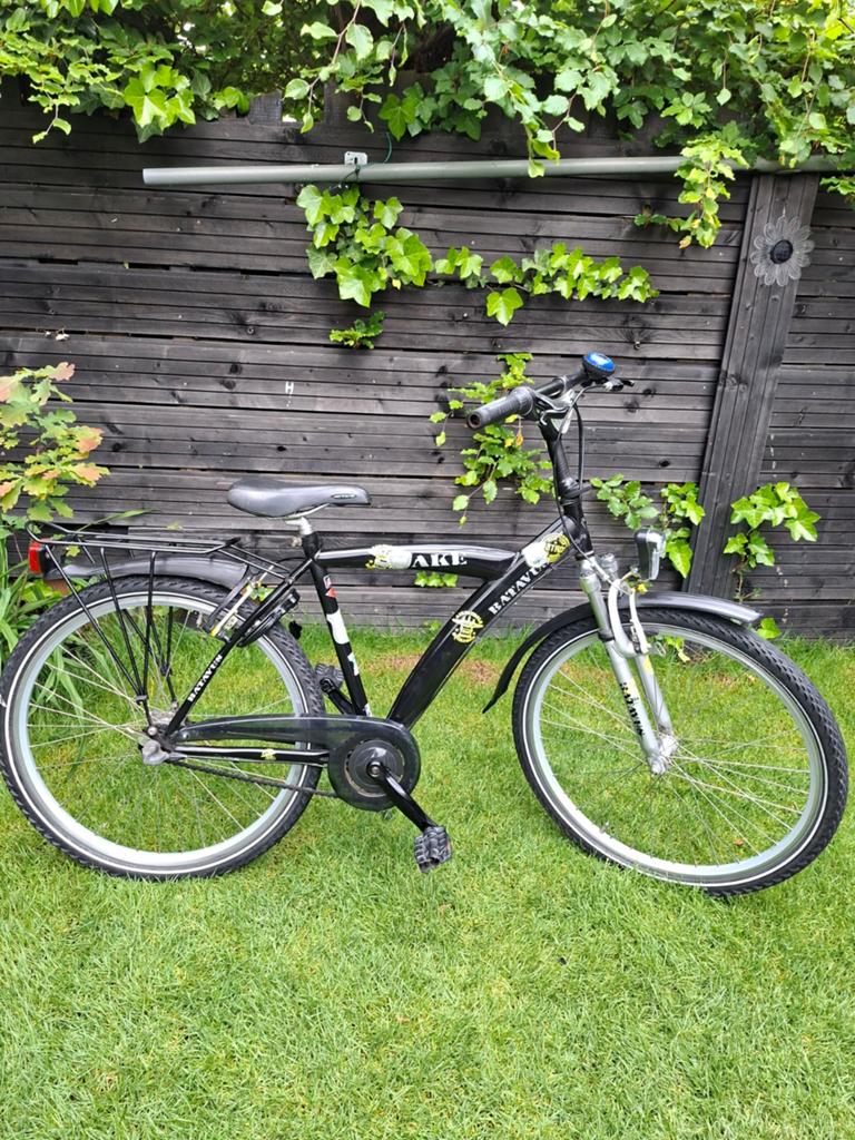 BATAVUS SNAKE 26 INCH MET 3 VERSNELLINGEN, 26 inch of meer, Terugtraprem, Gebruikt, Versnellingen