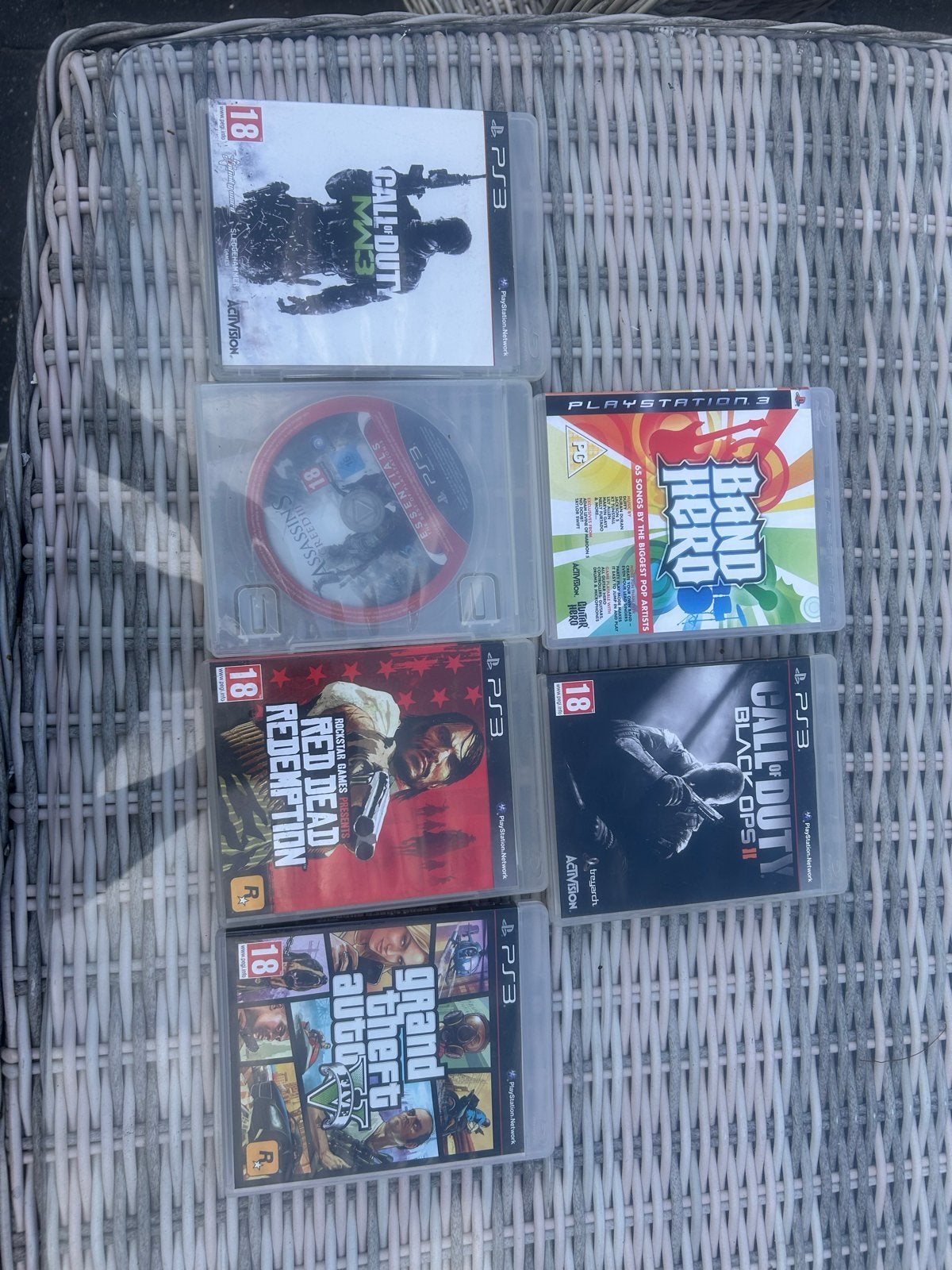 PS3 Spellen - Diverse Topgames (Call of Duty, GTA V, RDR), Spelcomputers en Games, Avontuur en Actie, Online, Gebruikt, Vanaf 18 jaar