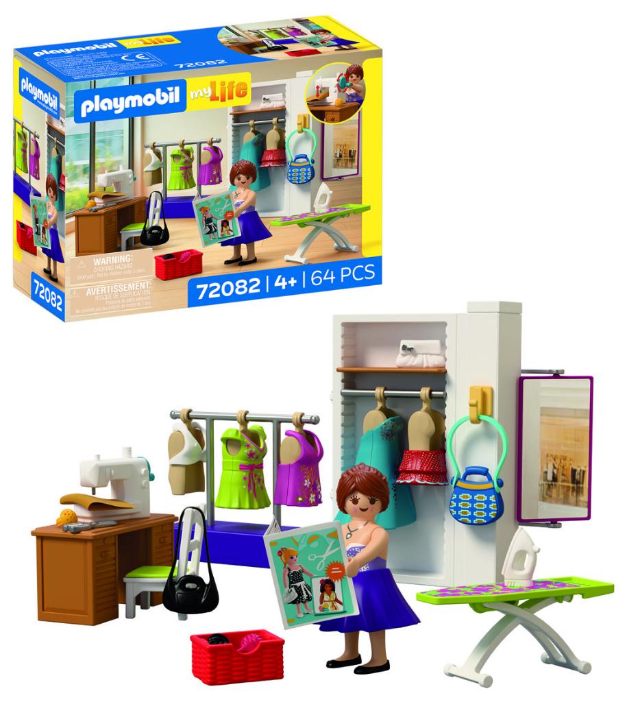 PLAYMOBIL 72082 Creatieve ModeOntwerper 64 delig, Ophalen of Verzenden, Nieuw, Complete set
