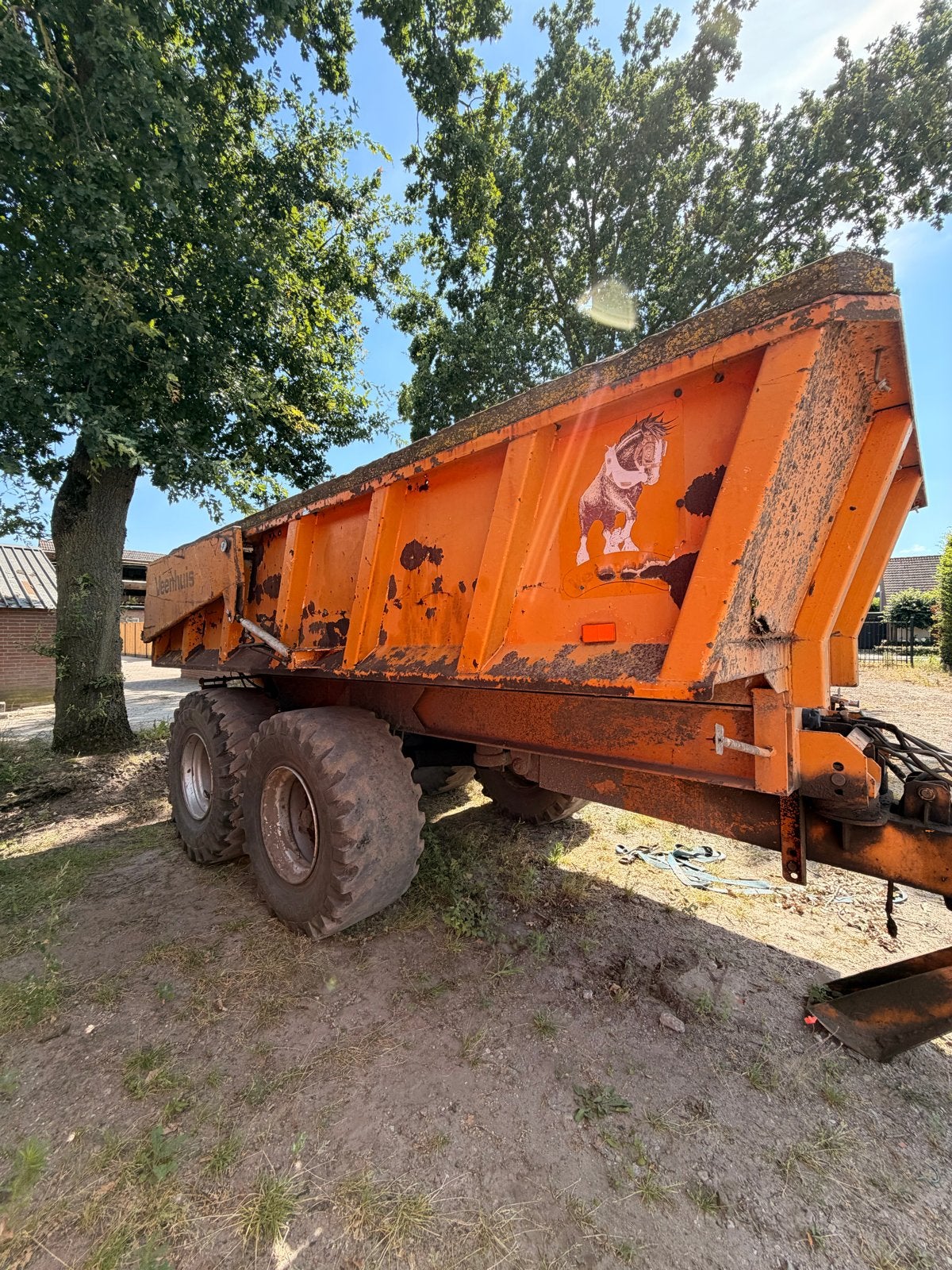 Veenhuis kipper 18000 gronddumper kiepkar, Zakelijke goederen, Ophalen, Akkerbouw, Transport