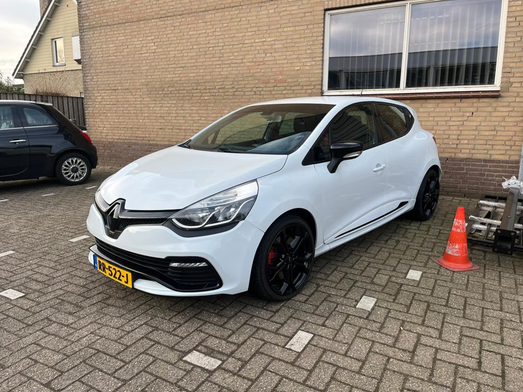 Renault Clio 1.6 RS Turbo AUT 2015 Wit, Zwart, 4 cilinders, Wit, Particulier