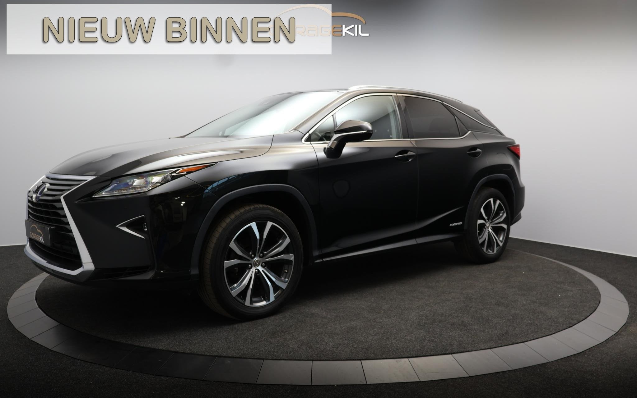 Lexus RX 450h 4WD Luxury Line Dealeronderh / Head-up Display, Automaat, Euro 5, Gebruikt, Zwart